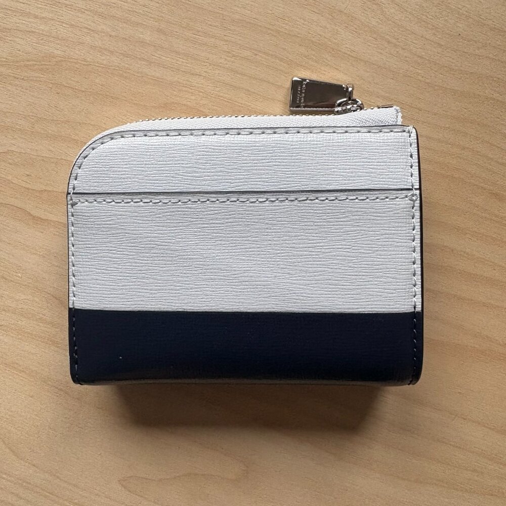 NEW Kate Spade Devin Colorblocked Small Compact Wallet - Picture 2 of 3